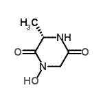 CAS#: 122556-76-7， (3S)-1-Hydroxy-3-Methyl-2,5-Piperazinedione