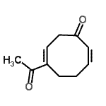 CAS#: 122598-65-6， (2Z,6E)-6-Acetyl-2,6-Cyclooctadien-1-One