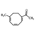 CAS#: 122598-78-1， 1-(6-Methyl-1,3,5-Cyclooctatrien-1-Yl)Ethanone