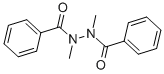 structure of CAS# 1226-43-3, Benzoic Acid, 2-Benzoyl-1,2-Dimethylhydrazide;N'-(Benzoyl)-N,N'-Dimethyl-Benzohydrazide;N,N'-Dimethyl-N'-(Oxo-Phenylmethyl)Benzohydrazide;N,N'-Dimethyl-N'-Phenylcarbonyl-Benzohydrazide