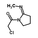 CAS#: 122600-33-3， 2-Chloro-1-[(2Z)-2-(Methylimino)-1-Pyrrolidinyl]Ethanone