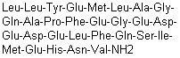 CAS#: 122613-29-0， D-Leucyl-D-Leucyl-L-Tyrosyl-D-alpha-Glutamyl-L-Methionyl-D-Leucyl-D-Alanylglycyl-L-Glutaminyl-L-Alanyl-D-Prolyl-D-Phenylalanyl-L-alpha-Glutamylglycyl-L-alpha-Glutamyl-L-alpha-Aspartyl-L-alpha-Glutamyl -D-alpha-Aspartyl-L-alpha-Glutamyl-L-Leucyl-D-Phenylalanyl-L-Glutaminyl-L-Seryl-L-Alloisoleucyl-D-Methionyl-D-alpha-Glutamyl-L-Histidyl-D-Asparaginyl-D-Valinamide