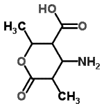 CAS#: 122620-66-0， 4-Amino-2,5-Dimethyl-6-Oxotetrahydro-2H-Pyran-3-Carboxylic Acid