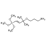 CAS#: 122630-66-4， 3-{[(3E)-2-Methyl-4-(Trimethoxysilyl)-3-Buten-2-Yl]Oxy}-1-Propanamine