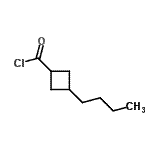 CAS#: 122641-04-7， 3-Butylcyclobutanecarbonyl Chloride
