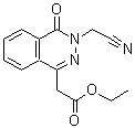 CAS#: 122665-86-5， Ethyl [3-(Cyanomethyl)-4-Oxo-3,4-Dihydro-1-Phthalazinyl]Acetate