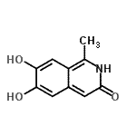 CAS#: 122670-03-5， 6,7-Dihydroxy-1-Methyl-3(2H)-Isoquinolinone