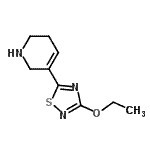 CAS#: 122683-63-0， 5-(3-Ethoxy-1,2,4-Thiadiazol-5-Yl)-1,2,3,6-Tetrahydropyridine