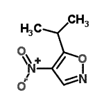 CAS#: 122685-99-8， 5-Isopropyl-4-Nitro-1,2-Oxazole