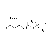 CAS#: 122716-73-8， 2-Methyl-2-Propanyl (3-Hydroxy-1-Methoxypropyl)Carbamate