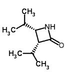 CAS#: 122717-18-4， (3R,4S)-3,4-Diisopropyl-2-Azetidinone