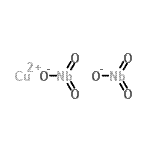CAS#: 12273-00-6， Copper(2+) Bis[Oxido(Dioxo)Niobium]