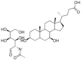 CAS#: 122908-04-7， Ursodeoxycholic Acid N-Acetylglucosaminide