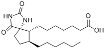 CAS#: 122946-42-3， 7-[(5S,6R,7S)-7-Hexyl-2,4-Dioxo-1,3-Diazaspiro[4.4]Nonan-6-Yl]Heptanoic Acid