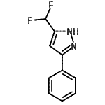 CAS#: 122980-86-3， 5-(Difluoromethyl)-3-Phenyl-1H-Pyrazole
