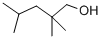 结构式 CAS# 123-44-4, 2,2,4-三甲基-1-戊醇