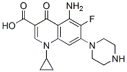 CAS#: 123016-42-2， 5-Amino-1-Cyclopropyl-6-Fluoro-4-Oxo-7-Piperazin-1-Ylquinoline-3-Carboxylic Acid