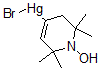 CAS#: 123048-02-2， Bromo-(1-Hydroxy-2,2,6,6-Tetramethyl-3H-Pyridin-4-Yl)Mercury