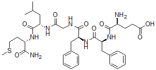 CAS 登录号：123067-53-8， (4S)-4-氨基-5-[[(2S)-1-[[(2S)-1-[[2-[[(2S)-1-[[(2S)-1-氨基-4-甲硫基-1-氧代丁烷-2-基]氨基]-4-甲基-1-氧代戊烷-2-基]氨基]-2-氧代乙基]氨基]-1-氧代-3-苯基丙烷-2-基]氨基]-1-氧代-3-苯基丙烷-2-基]氨基]-5-氧代戊酸