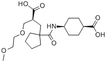 CAS#: 123122-54-3， 4-[[1-[(3S)-4-Hydroxy-3-(Methoxymethoxymethyl)-4-Oxobutyl]Cyclopentanecarbonyl]Amino]Cyclohexane-1-Carboxylic Acid