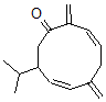CAS#: 123163-72-4， (3Z,7Z,9S)-2,6-Dimethylidene-9-Propan-2-Ylcyclodeca-3,7-Dien-1-One