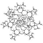 CAS#: 123172-94-1， 5,10,15,20,25,30,35-Heptakis({[Dimethyl(2-Methyl-2-Propanyl)Silyl]Oxy}Methyl)-2,4,7,9,12,14,17,19,22,24,27,29,32,34-Tetradecaoxaoctacyclo[31.2.2.2<Sup>3,6</Sup>.2<Sup>8,11</Sup>.2<Sup>13,16</Sup>.2<Sup>18,21</Sup>.2<Sup>23,26</Sup>.2<Sup>28,31</Sup>]Nona Tetracontane-36,37,38,39,40,41,42,43,44,45,46,47,48,49-Tetradecayl Tetradecaacetate