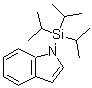 结构式 CAS# 123191-00-4, 1-(三异丙基硅烷基)-1H-吲哚