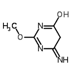 CAS#: 123200-86-2， 6-Amino-2-Methoxy-4(5H)-Pyrimidinone