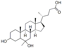 CAS#: 123202-27-7， (4R)-4-[(3R,5R,8S,9S,10R,13R,14S,17R)-3,6-Dihydroxy-6,10,13-Trimethyl-1,2,3,4,5,7,8,9,11,12,14,15,16,17-Tetradecahydrocyclopenta[a]Phenanthren-17-Yl]Pentanoic Acid