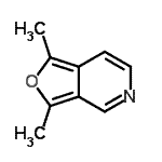 CAS#: 123229-64-1， 1,3-Dimethylfuro[3,4-c]Pyridine