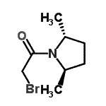 CAS 登录号：123265-83-8， 2-溴-1-[(2R,5R)-2,5-二甲基-1-吡咯烷基]乙酮
