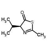 CAS#: 123277-66-7， (4S)-4-Isopropyl-2-Methyl-1,3-Thiazol-5(4H)-One