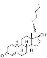 CAS#: 123303-98-0， (17alpha)-17-Hydroxy-26-(Iodo-125I)-19,21,27-Trinorcholest-4-En-20(22)-Yne-3-One