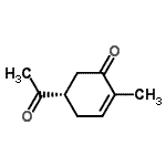 CAS#: 123318-63-8， (5S)-5-Acetyl-2-Methyl-2-Cyclohexen-1-One