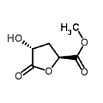 CAS#: 123356-13-8， Methyl (2S,4R)-4-Hydroxy-5-Oxotetrahydro-2-Furancarboxylate