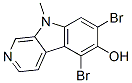 CAS#: 123363-40-6， 5,7-Dibromo-9-Methylpyrido[3,4-b]Indol-6-Ol