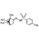 CAS#: 123408-99-1， 4-Methyl-N'-[(1S,2E,4S)-1,7,7-Trimethylbicyclo[2.2.1]Hept-2-Ylidene]Benzenesulfonohydrazide