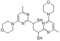 CAS#: 123427-18-9， 4-Methyl-6-[3-(6-Methyl-2-Morpholin-4-Ylpyrimidin-4-Yl)Sulfanylpropylsulfanyl]-2-Morpholin-4-Ylpyrimidine