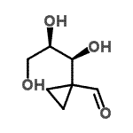 CAS#: 123490-28-8， 1-[(1S,2R)-1,2,3-Trihydroxypropyl]Cyclopropanecarbaldehyde