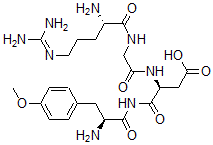 CAS#: 123491-58-7， (3S)-3-[[2-[[(2S)-2-Amino-5-(Diaminomethylideneamino)Pentanoyl]Amino]Acetyl]Amino]-4-[[(2S)-2-Amino-3-(4-Methoxyphenyl)Propanoyl]Amino]-4-Oxobutanoic Acid
