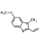 CAS#: 123511-59-1， 6-Methoxy-1-Methyl-1H-Benzimidazole-2-Carbaldehyde