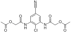 CAS#: 123548-56-1， [2-[[3-[(2-Acetyloxyacetyl)Amino]-2-Chloro-5-Cyanophenyl]Amino]-2-Oxoethyl] Acetate