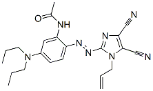 CAS#: 123590-00-1， N-[2-[[4,5-Dicyano-1-(2-Allyl)-1H-Imidazol-2-Yl]Azo]-5-(Dipropylamino)Phenyl]-Acetamide