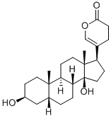 CAS#: 123623-38-1， 5-[(3S,5R,8R,9S,10S,13R,14S,17R)-3,14-Dihydroxy-10,13-Dimethyl-1,2,3,4,5,6,7,8,9,11,12,15,16,17-Tetradecahydrocyclopenta[a]Phenanthren-17-Yl]-3,4-Dihydropyran-2-One
