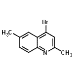 CAS#: 123637-45-6， 4-Bromo-2,6-Dimethylquinoline
