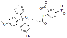 CAS#: 123658-23-1， (2,4-Dinitrophenyl) 4-[Bis(4-Methoxyphenyl)-Phenylmethoxy]Butanoate