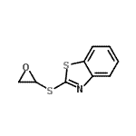 CAS#: 123708-28-1， 2-(2-Oxiranylsulfanyl)-1,3-Benzothiazole