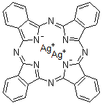 CAS 登录号：12376-32-8， 酞菁银
