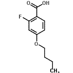 CAS#: 123843-54-9， 4-Butoxy-2-Fluorobenzoic Acid