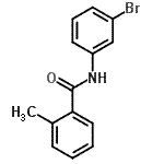 CAS#: 123862-54-4， N-(3-Bromophenyl)-2-Methylbenzamide